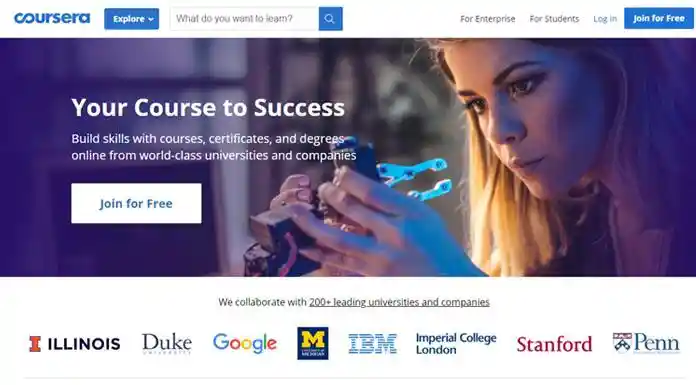 coursera online learning platform for higher education