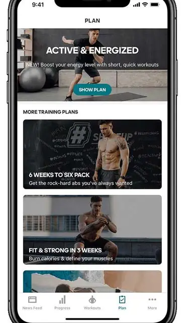 fitness app adidas training