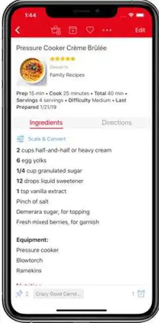 paprika best recipe organizer app