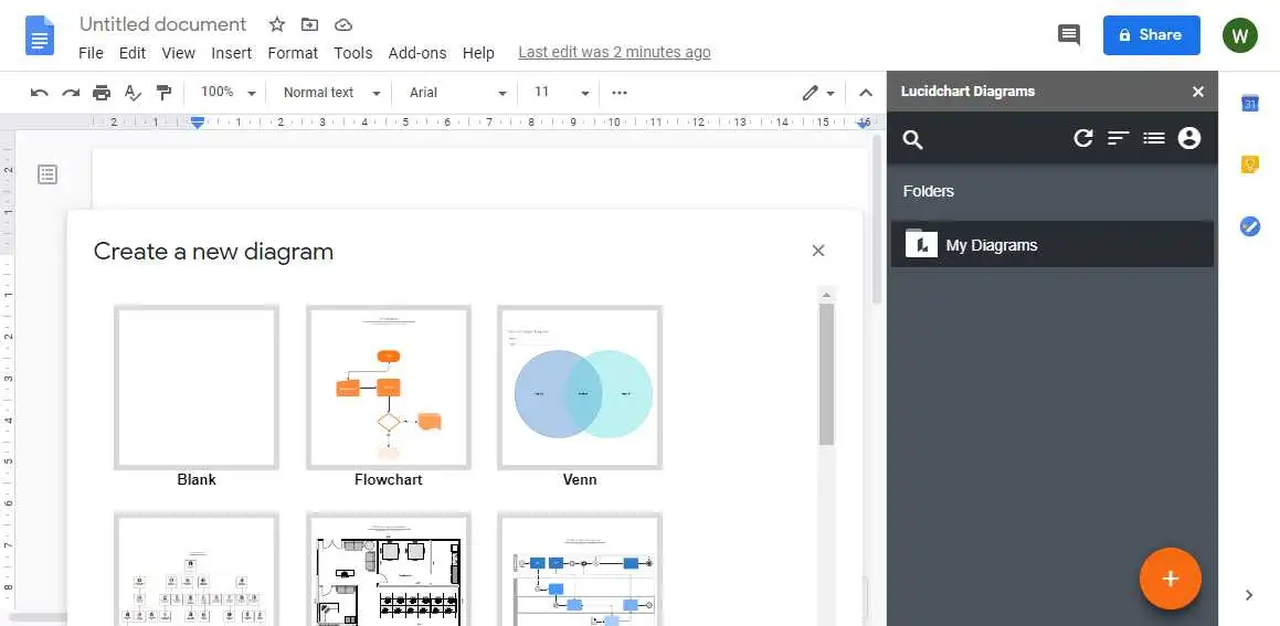 Lucid chart mind mapping tools for google docs