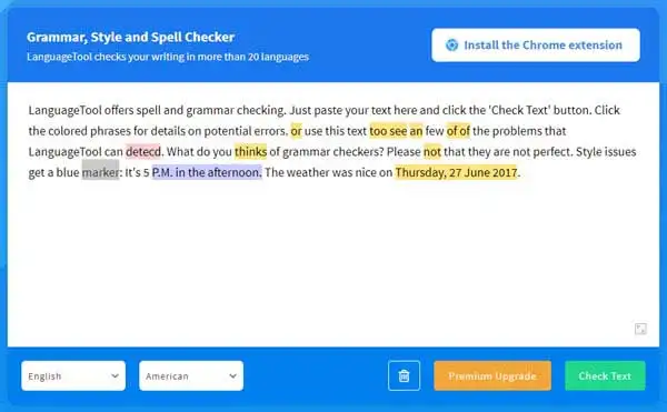 languagetool best grammar checker free