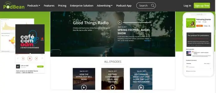 podbean podcast hosting platform